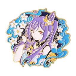 Alhaitham Enamel Pins Brooch Zhongli Xiao Venti Figure Brooches Metal Badge Button Collection Souvenir Jewelry