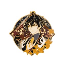 Alhaitham Enamel Pins Brooch Zhongli Xiao Venti Figure Brooches Metal Badge Button Collection Souvenir Jewelry