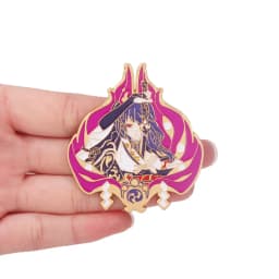 Alhaitham Enamel Pins Brooch Zhongli Xiao Venti Figure Brooches Metal Badge Button Collection Souvenir Jewelry