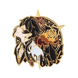 Alhaitham Enamel Pins Brooch Zhongli Xiao Venti Figure Brooches Metal Badge Button Collection Souvenir Jewelry