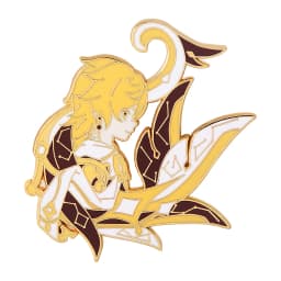 Alhaitham Enamel Pins Brooch Zhongli Xiao Venti Figure Brooches Metal Badge Button Collection Souvenir Jewelry