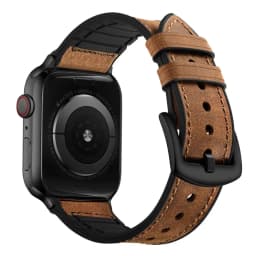 Strap for Apple watch band 44mm 40mm 42mm 45mm 41mm ultra 49mm accessories leather+silicone bracelet iwatch series 8 7 6 5 4 SE