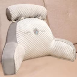 Backrest Pillow With Arms Bed Reading Pillow Ultra-Comfy Bed Chair Arm Pillows For Watching TV Reading Working On Laptop