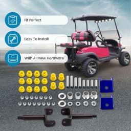 Front End Suspension Bushing & Pins Repair Kit For Club Car Gas/Electric 93-Up