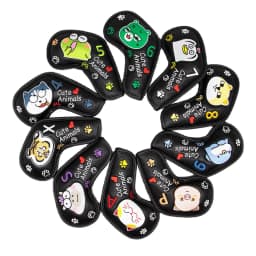 Golf Club Cover Cute And Fun Animal Embroidery Golf Head Covers Cute Animal Embroidery Golf Putter Cover For Golf Lover