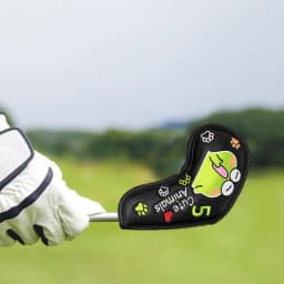Golf Club Cover Cute And Fun Animal Embroidery Golf Head Covers Cute Animal Embroidery Golf Putter Cover For Golf Lover