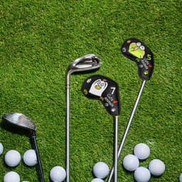 Golf Club Cover Cute And Fun Animal Embroidery Golf Head Covers Cute Animal Embroidery Golf Putter Cover For Golf Lover