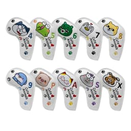 Golf Club Cover Cute And Fun Animal Embroidery Golf Head Covers Cute Animal Embroidery Golf Putter Cover For Golf Lover