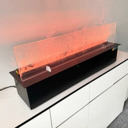3D Atomized Fireplace Decoration With Colorful Flame ECO Decorative Fire Mist Intelligent Indoor Electric Water Vapor Fireplace