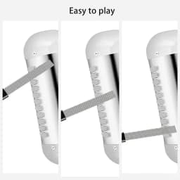 Guiro Brush Guiro Scraper Brush Latin Brush Comb-Style Scraper Rustproof Anti Slip Percussion Instrument For Concert Evening