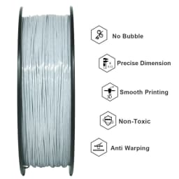 Geeetech Like Marble PLA 3D Printer Filament Plastic 1kg 1.75mm, Tangle-Free, 3D Printing Wire Materials Vacuum Packaging