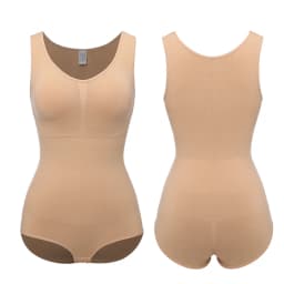 Slimming Bodysuit Shapewear for Women Seam-free Tummy Control Underwear Tops Built in Bra Camisole Body Shaper Sexy Fajas