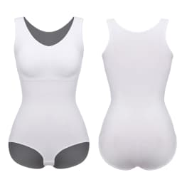 Slimming Bodysuit Shapewear for Women Seam-free Tummy Control Underwear Tops Built in Bra Camisole Body Shaper Sexy Fajas