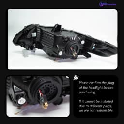 AKD Head Lamp for Honda CITY LED Headlight 2008-2014 Headlights CITY DRL Turn Signal High Beam Angel Eye Projector Lens