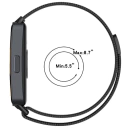 Mlianese Loop For Huawei Band 8-NFC Smartwatch Magnetic Wrist watchbands Metal Stainless Steel Bracelet Huawei Band 8 strap
