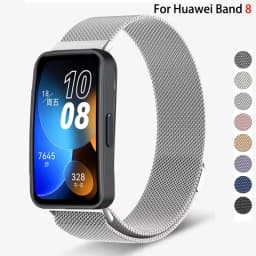 Mlianese Loop For Huawei Band 8-NFC Smartwatch Magnetic Wrist watchbands Metal Stainless Steel Bracelet Huawei Band 8 strap