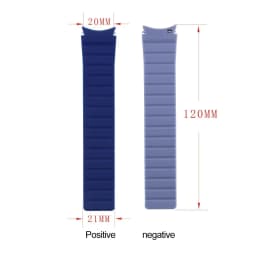 Magnetic Silicone Strap for Samsung Galaxy 6 5 4 40 44mm 6/4Classic 43 47mm 42 46mm No Gaps Bracelet for Watch 5Pro 45mm Band