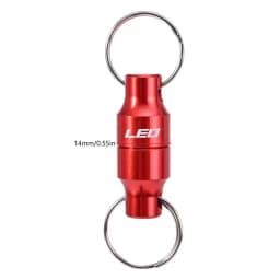 Fly Fishing Retractor Fishing Net Holder Fishing Retractor Net Release Keeper With Carabiner Alloy Magnet Clip Holder Fly