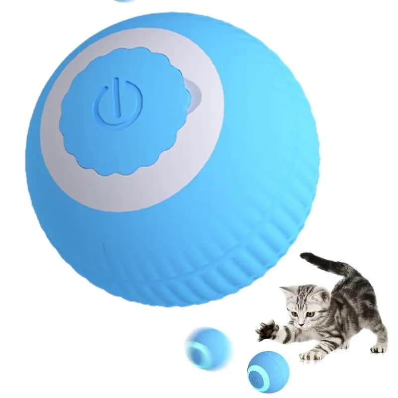 Smart Dog Toy Ball Electronic Interactive Pet Toy Moving Ball USB Automatic Moving Bouncing for Puppy Birthday Gift Cat Product