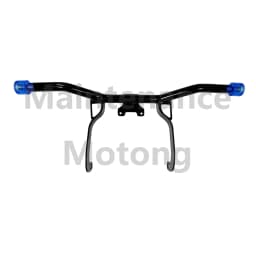Motorcycle Front Highway Engine Guard Crash Bar Steel Falling Protection Black For Harley Road Glides Street Glides Road Glides