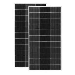 120W 240W 360W 480W Tempered Glass Solar Panel Rigid Painel 12V 1-4pcs Windproof Anti-snow Anti-hail PV Panels Solar System