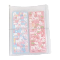 Stickers Storage Book Reusable Stickers Organizer Album Reusable Frosted Organizer Book For Exhibition School And Home