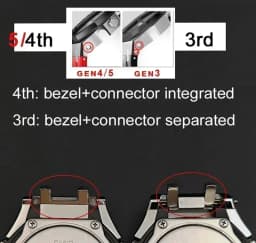 Mod Kit For Casioak GMAS2100 Stainless Steel metal Case Rubber Strap for Mod Kit GMA-S2100 4thGen Replacement shoc K Accessories