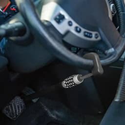 Car Anti Theft Wheel Lock Adjustable Combination Code Car Anti-Theft Lock Car Pedal Locks Keyless Password Car Security Device