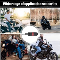 Motorcycle Sliders M8 Frame Slider Protective Cover 2pcs Anti Crash Frame Sliders 8mm Bolt Modified Exhaust Frame Sliders Anti