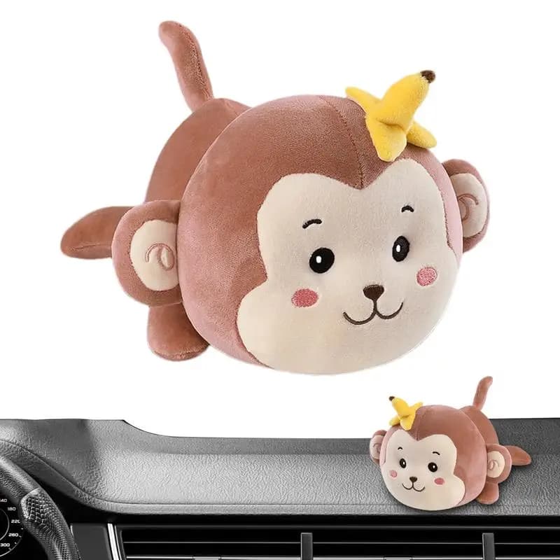 Stuffed Animal Plush Toys Auto Cartoon Doll Plush Toy Cute Design Decoration Tool For Bedroom Living Room Work Area Kids Room