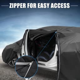 UXCELL Car Cover for Toyota Camry 2007-2022 210D-PU Oxford Outdoor Full Car Cover All Weather Waterproof Protection