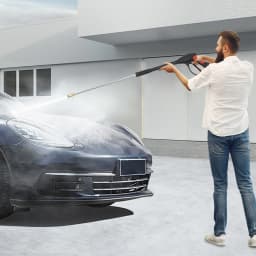 3000PSI Electric Cordless High Pressure Cleaner Spray Gun Wand Lance Nozzle Tips Hose Kit Cleaning Machine