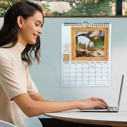 2025 Dog Calendar Monthly Mystique Medieval Dogs Wall Calendar Fun Wall Dog Planning Calendar For Classroom Dormitory Apartment