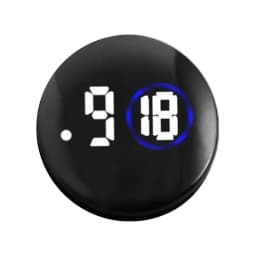 Auto Dashboard Car Clocks For Dash Stick Small Digital LED Display Waterproof Motorcycle Clock Stick Watch For Car Interior