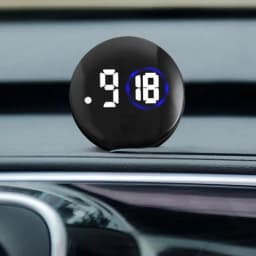 Auto Dashboard Car Clocks For Dash Stick Small Digital LED Display Waterproof Motorcycle Clock Stick Watch For Car Interior