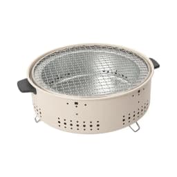 Round Charcoal Stove Portable Barbecue Grill Pan Barbecue Grill Home Barbecue Outdoor Camping Charcoal BBQ Stove Grills Mesh