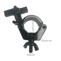 Truss Clamp For Light Aluminum Alloy Truss Clamp Swivel For Lights Lightweight Multifunctional Stable Stage Lighting Accessories