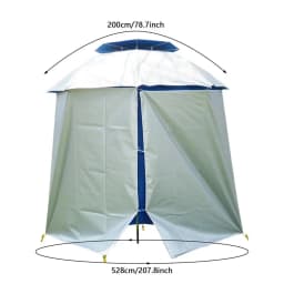Fishing Umbrella Cloth Umbrella Shade Replacement Cloth SunShelter Waterproof Umbrella Canopy Sun Protection for Fishing Camping