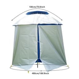 Fishing Umbrella Cloth Umbrella Shade Replacement Cloth SunShelter Waterproof Umbrella Canopy Sun Protection for Fishing Camping