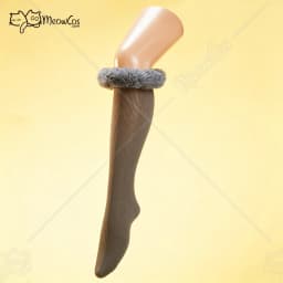 Meowcos PM Derivative Cosplay Costume Moonlight Anime Derivative Furry Hoodie Deep V Romper Bodysuit Socks with Belt and Tail