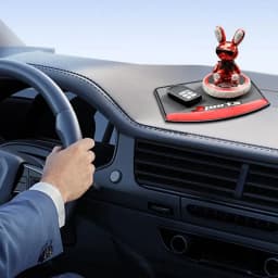 Dashboard Nonslip Pad SUV Dash Anti-Slide Mat Car Interior Decor Anti-Slide Car Dash Pad For Cell Phones Keys Sunglasses