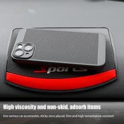 Dashboard Nonslip Pad SUV Dash Anti-Slide Mat Car Interior Decor Anti-Slide Car Dash Pad For Cell Phones Keys Sunglasses