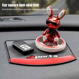 Dashboard Nonslip Pad SUV Dash Anti-Slide Mat Car Interior Decor Anti-Slide Car Dash Pad For Cell Phones Keys Sunglasses