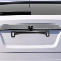 Rear Camera License Plate Mount Rearview Camera License Plate Bracket Waterproof Rear Reverse License Plate Camera Mount Kit For