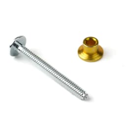 100 PCS For Peterbilt 379 Hucks & Collars - 3/16" Medium Flange Collars Replace MGP98T-R6-10G, MGCS-R6U