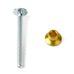 100 PCS For Peterbilt 379 Hucks & Collars - 3/16" Medium Flange Collars Replace MGP98T-R6-10G, MGCS-R6U