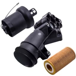 Engine Oil Filter Base Housing Assembly  for Volkswagen Rabbit 2006-07-08-09 07K115397D for Golf 2.5