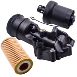 Engine Oil Filter Base Housing Assembly  for Volkswagen Rabbit 2006-07-08-09 07K115397D for Golf 2.5