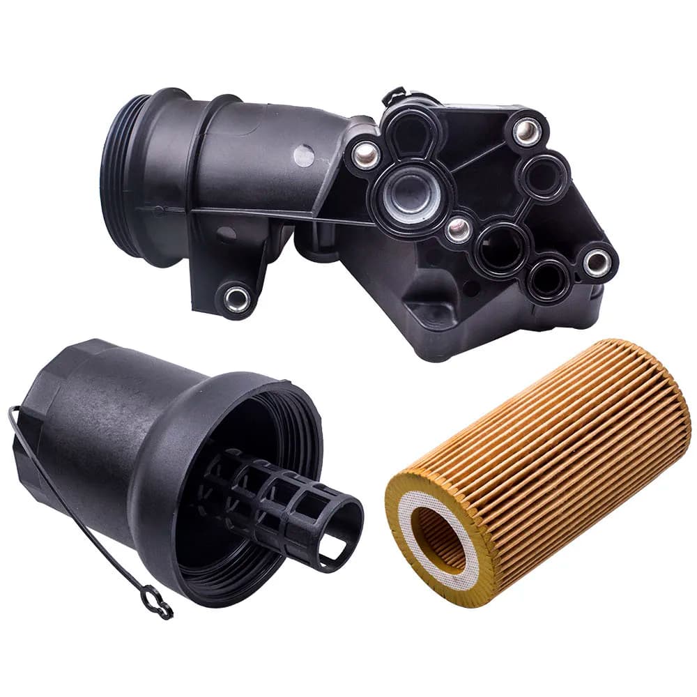 Engine Oil Filter Base Housing Assembly  for Volkswagen Rabbit 2006-07-08-09 07K115397D for Golf 2.5