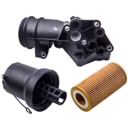 Engine Oil Filter Base Housing Assembly  for Volkswagen Rabbit 2006-07-08-09 07K115397D for Golf 2.5